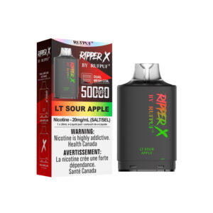 LT Sour Apple RIPPER X 50K (Pod Only) <b Style="color:red">(Tax Incl.)</b>
