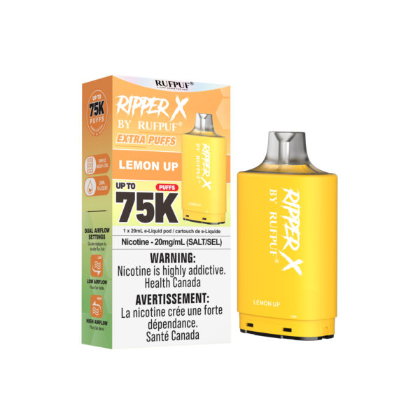 Lemon Up RIPPER X 75K (Pod Only) <b Style="color:red">(Tax Incl.)</b>