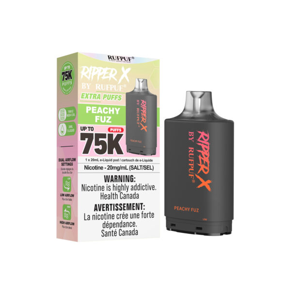 Peachy Fuz RIPPER X 75K (Pod Only) <b Style="color:red">(Tax Incl.)</b>