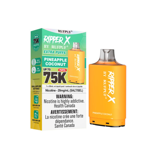 Pineapple Coconut RIPPER X 75K (Pod Only) <b Style="color:red">(Tax Incl.)</b>