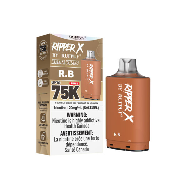 R.B RIPPER X 75K (Pod Only) <b Style="color:red">(Tax Incl.)</b>