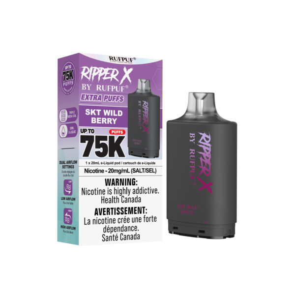 SKT Wild Berry RIPPER X 75K (Pod Only) <b Style="color:red">(Tax Incl.)</b>