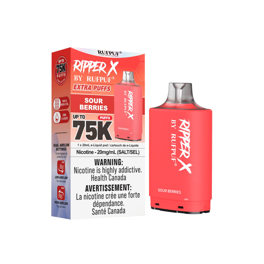 Sour Berries RIPPER X 75K (Pod Only) <b Style="color:red">(Tax Incl.)</b>