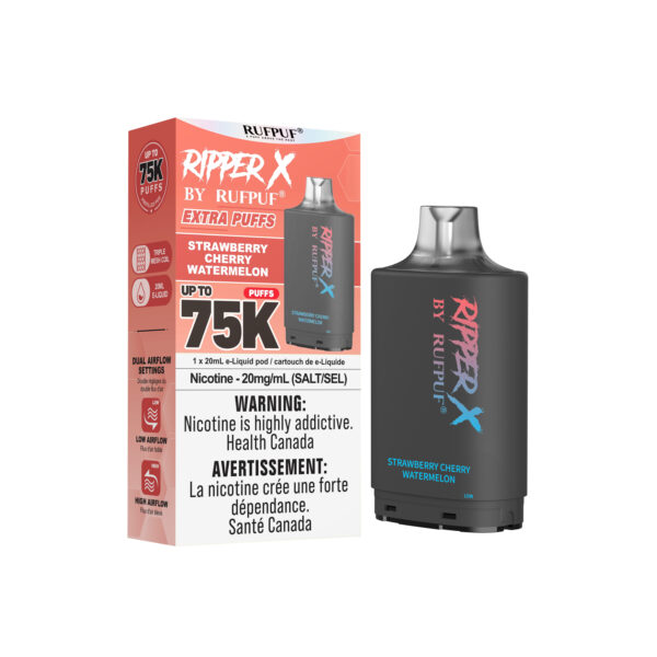 Strawberry Cherry Watermelon RIPPER X 75K (Pod Only) <b Style="color:red">(Tax Incl.)</b>