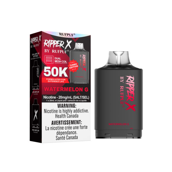 Watermelon G RIPPER X 50K (Pod Only) <b Style="color:red">(Tax Incl.)</b>