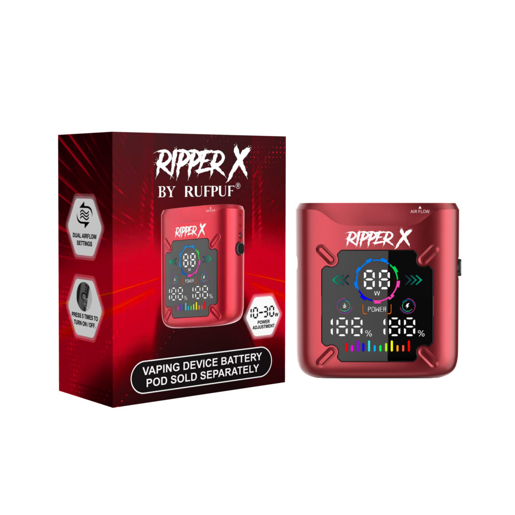 Metallic Red Ripper X New Battery <b style="color:red">(Tax not Incl.)</b>