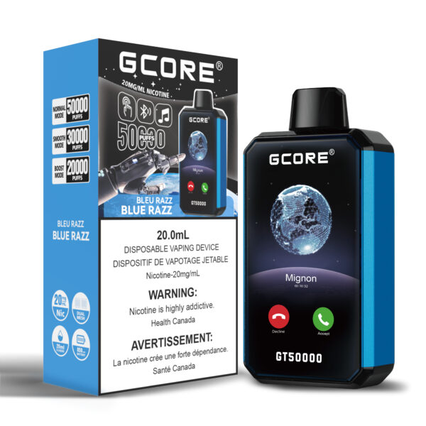 BLUE RAZZ GT 50K (20mg/ML) <b style="color:red">(Tax Incl.)</b>