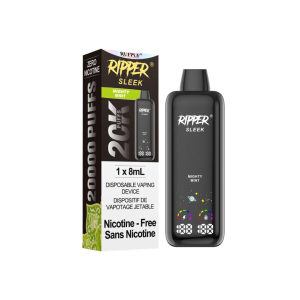 Mighty Mint (8ml) Ripper Sleek Zero Nic 20K <b Style="color:red">(Tax Incl.)</b>