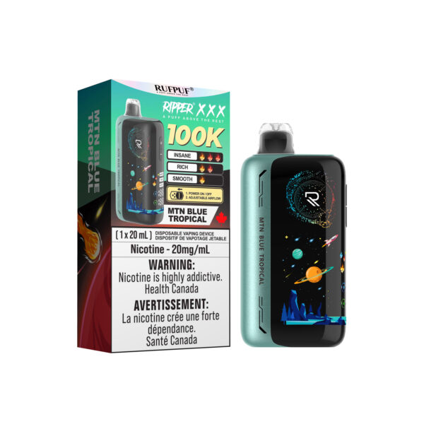 MTN Blue Tropical 100K Ripper XXX (20mg/ML) <b style="color: red">(Tax Incl.)</b>