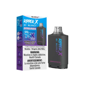 Bomb Blue Razz Ice (10mg/20ml) Ripper X 75K  (Pod Only) <b Style="color:red">(Tax Incl.)</b>