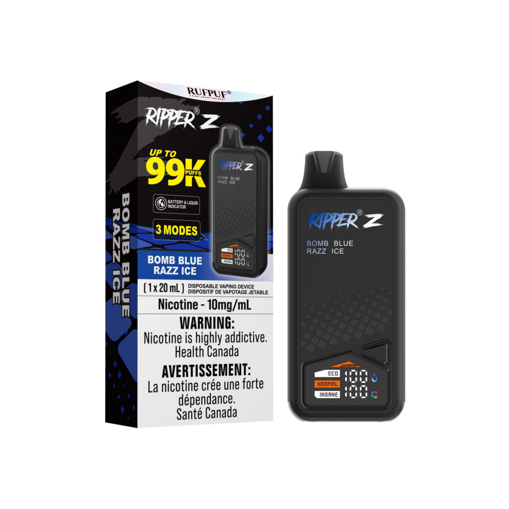 BOMB BLUE RAZZ ICE (20ml) (10mg/ml) Ripper Z <b style="color:red">(Excise Tax Included)</b>