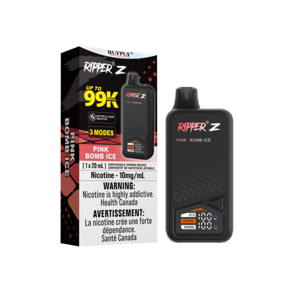 PINK BOMB ICE (20ml) (10mg/ml) Ripper Z <b style="color:red">(Excise Tax Included)</b>