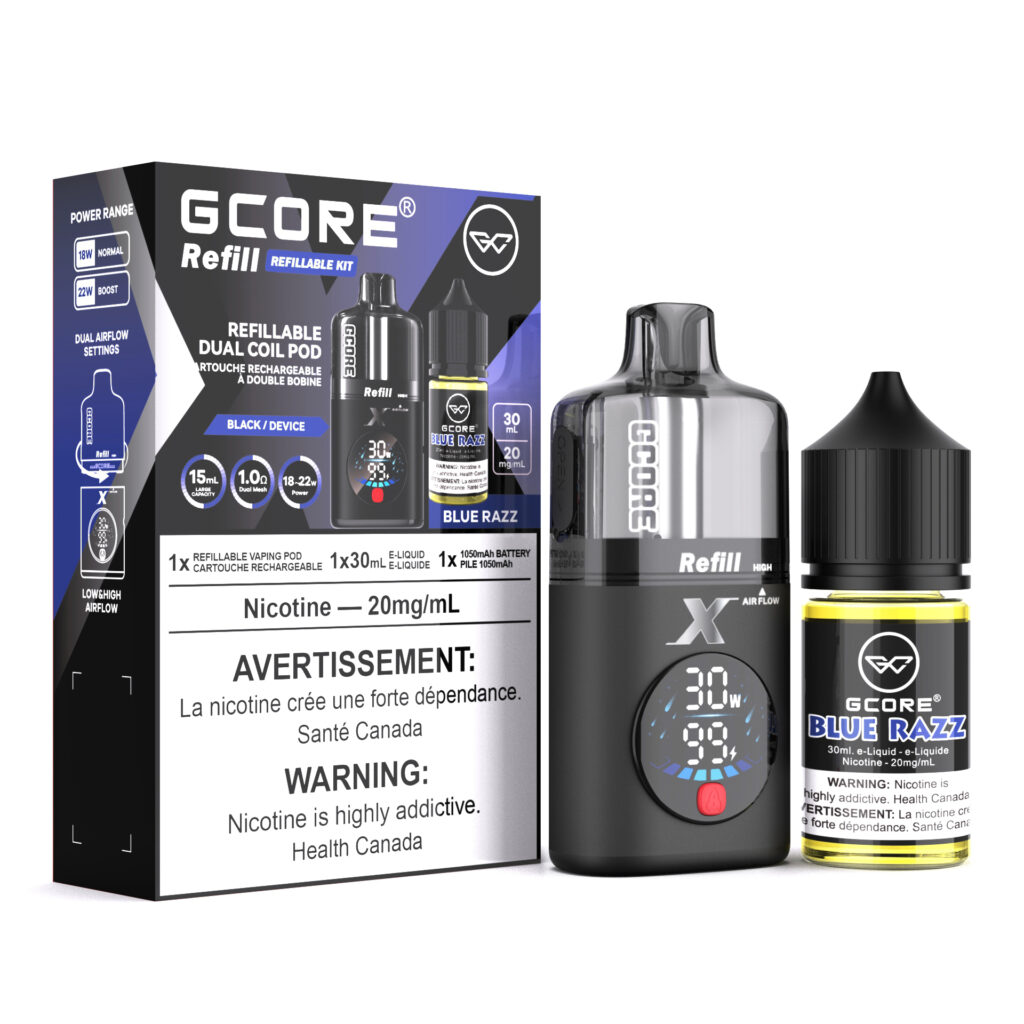Blue Razz (30ml/20mg) E-Juice & Refill Pod Kit <b style="color:red">(Excise Tax Included)</b>