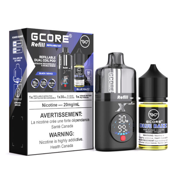 Blue Razz (30ml/20mg) E-Juice & Refill Pod Kit <b style="color:red">(Excise Tax Included)</b>