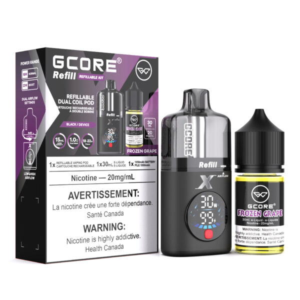 Frozen Grape (30ml/20mg) E-Juice & Refill Pod Kit <b style="color:red">(Excise Tax Included)</b>