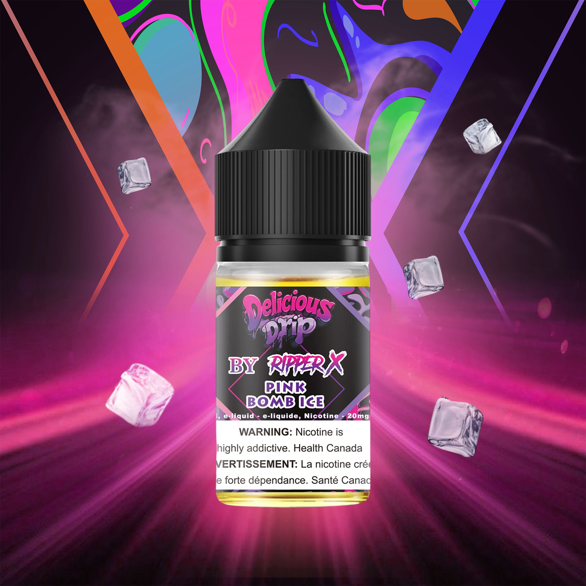Pink Bomb Ice (20mg) Delicious Drip <b Style="color:red">(Tax Incl.)</b>
