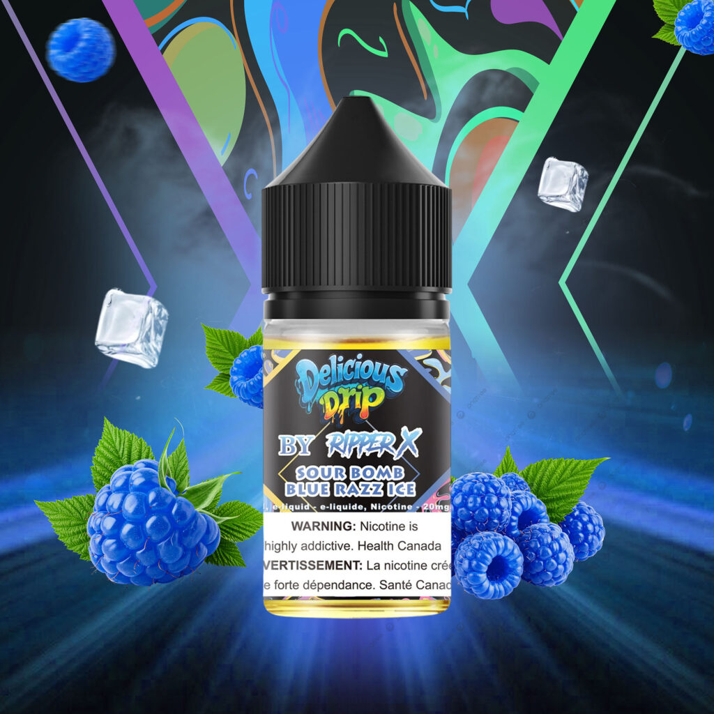 Bomb Blue Razz Ice (20mg) Delicious Drip <b Style="color:red">(Tax Incl.)</b>