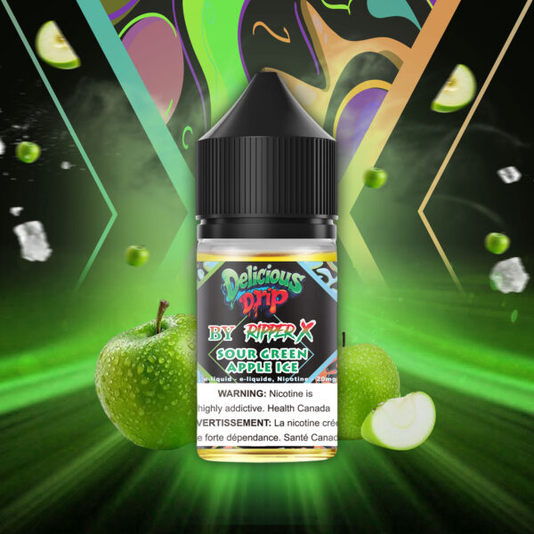 Sour Green Apple Ice (20mg) Delicious Drip <b Style="color:red">(Tax Incl.)</b>