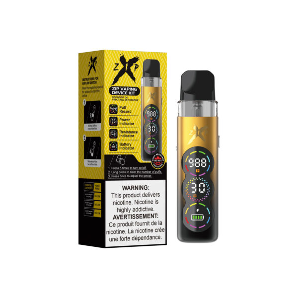 Gold Black Zip X Device Kit