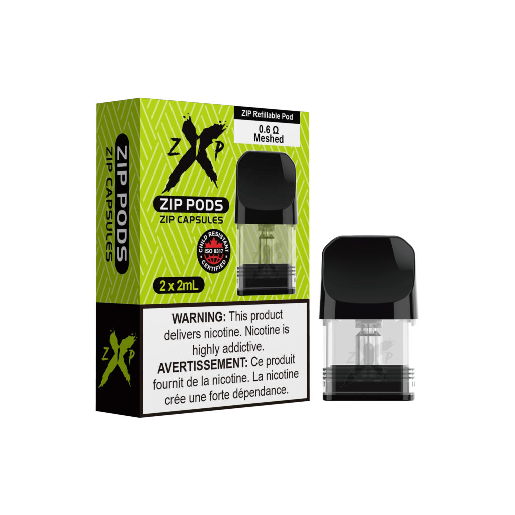 Zip X Pod 0.6-ohms (2ml) (2 Pack)