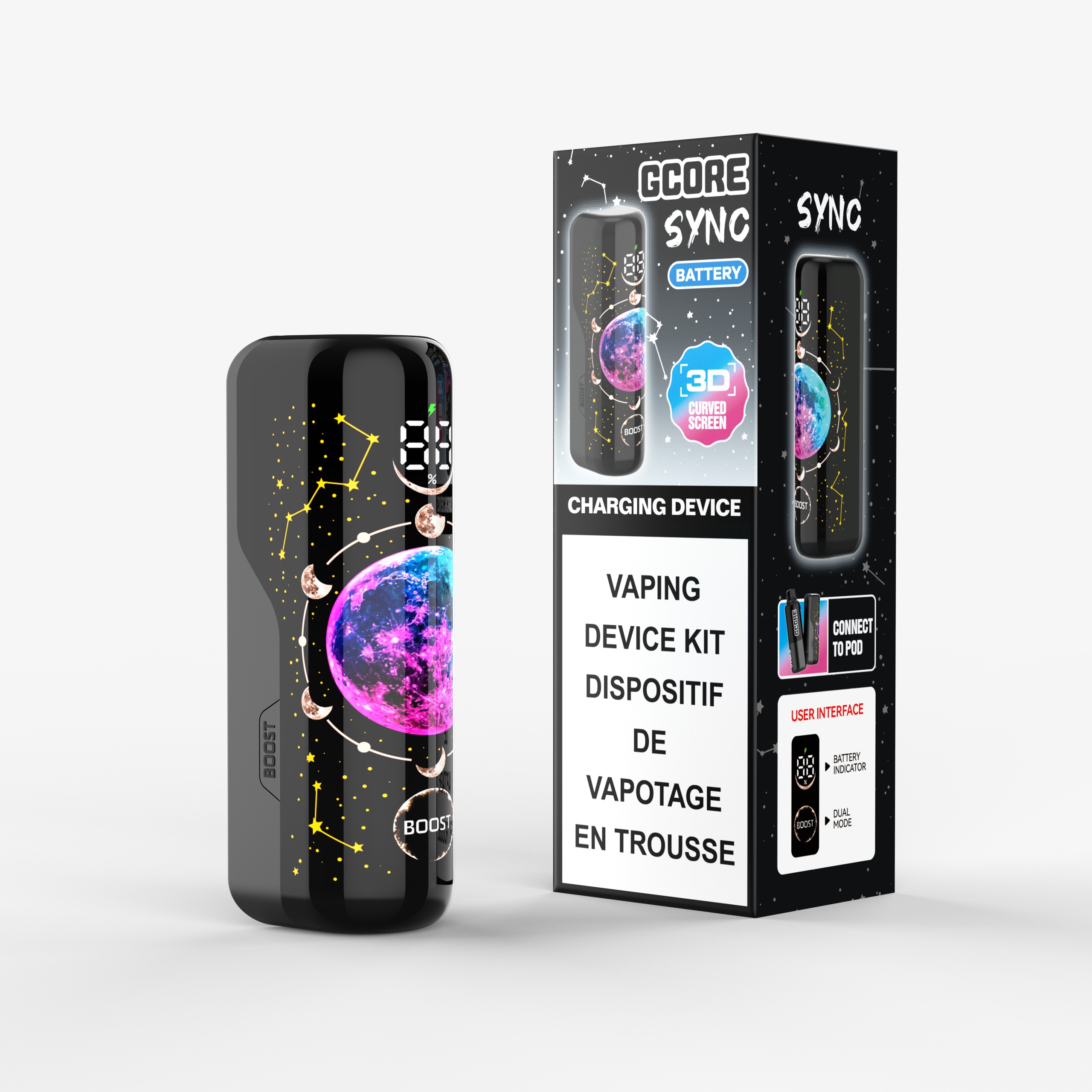 Gcore SYNC Black Battery