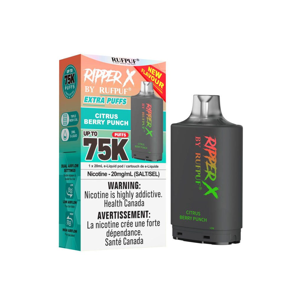 Citrus Berry Punch RIPPER X 75K (Pod Only) <b Style="color:red">(Tax Incl.)</b>
