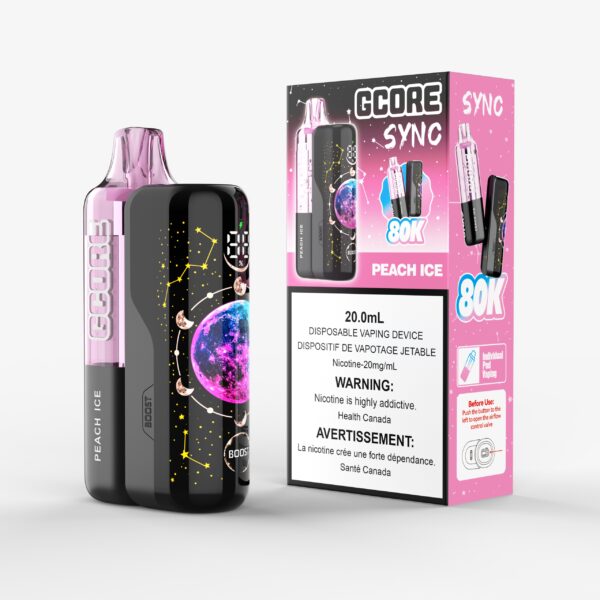 Peach Ice Gcore Sync Kit (20ML) (20MG/ML) <b Style="color:red">(Tax Incl.)</b>