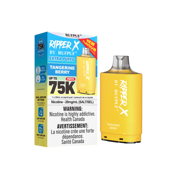 Tangerine Berry RIPPER X 75K (Pod Only) <b Style="color:red">(Tax Incl.)</b>