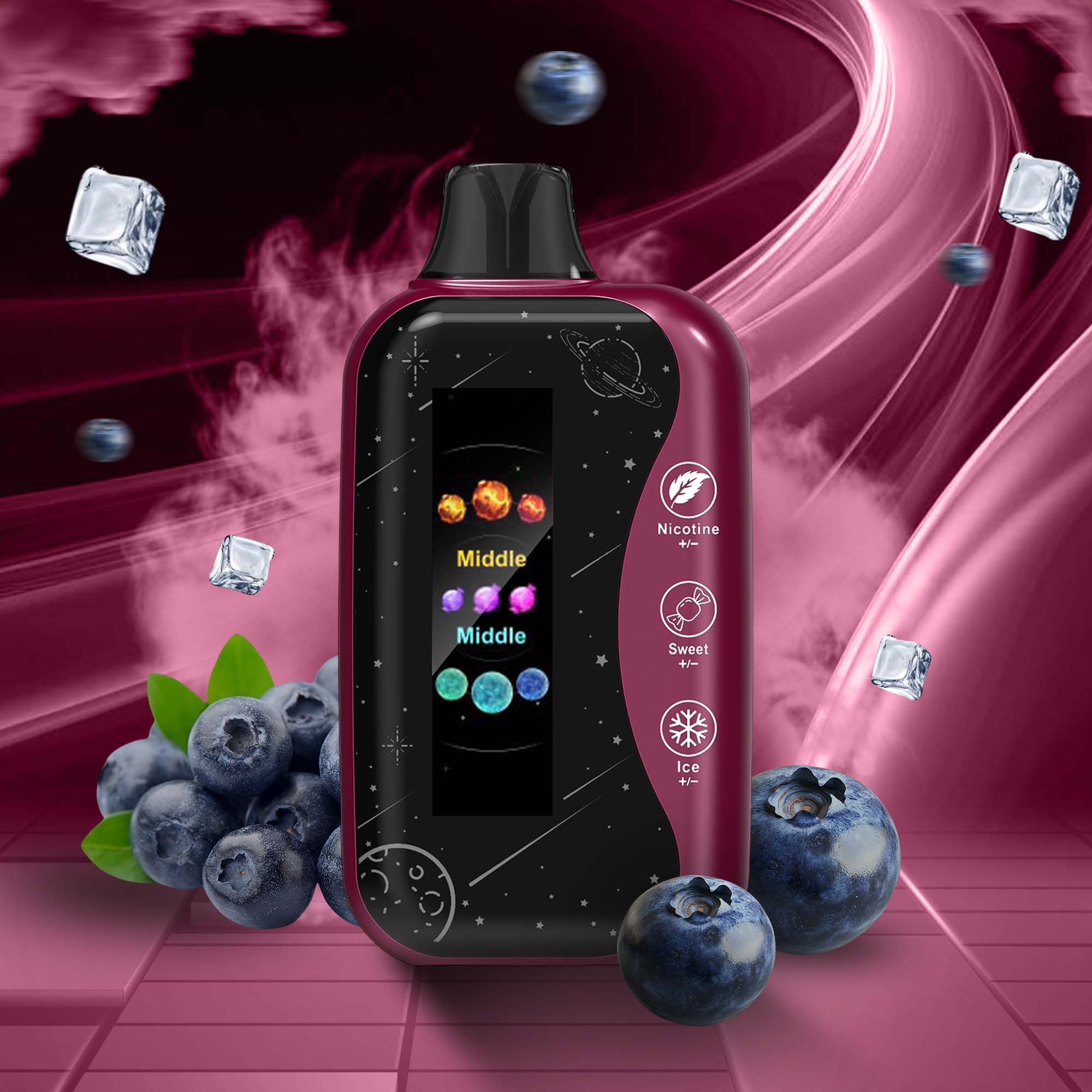 Blue Razz Runner 80K  <b Style="color:red">(Tax Incl.)</b>