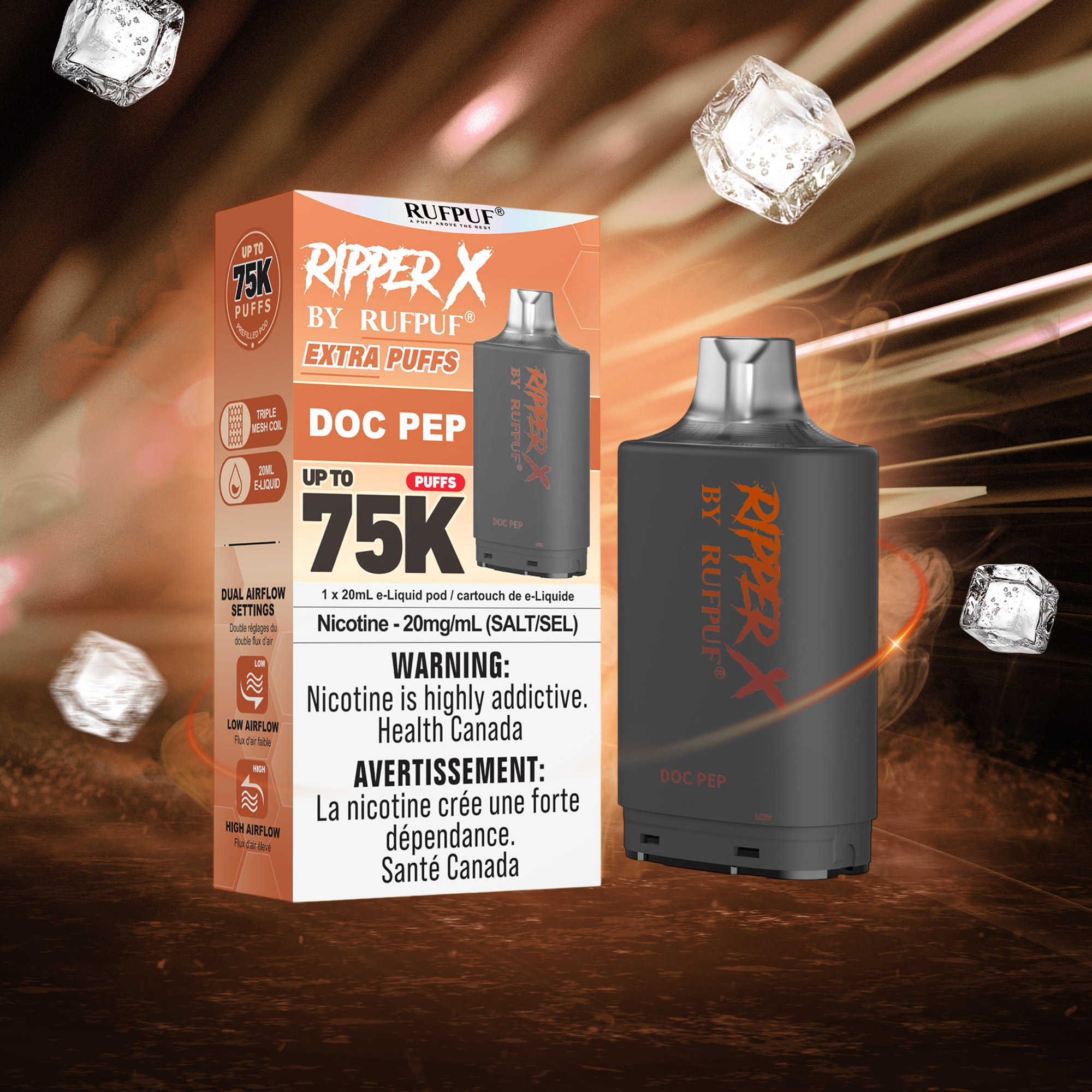 DOC PEP RIPPER X 75K (Pod Only) <b Style="color:red">(Tax Incl.)</b>