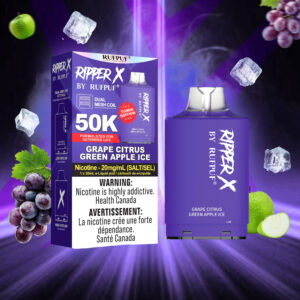 Grape Citrus Green Apple Ice RIPPER X 50K (Pod Only) <b Style="color:red">(Tax Incl.)</b>