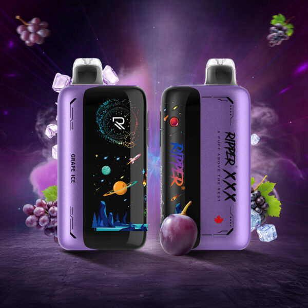 Grape Ice 100K Ripper XXX (20mg/ML) <b style="color: red">(Tax Incl.)</b>