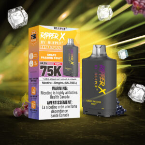 Grape Passion Fruit RIPPER X 75K (Pod Only) <b Style="color:red">(Tax Incl.)</b>