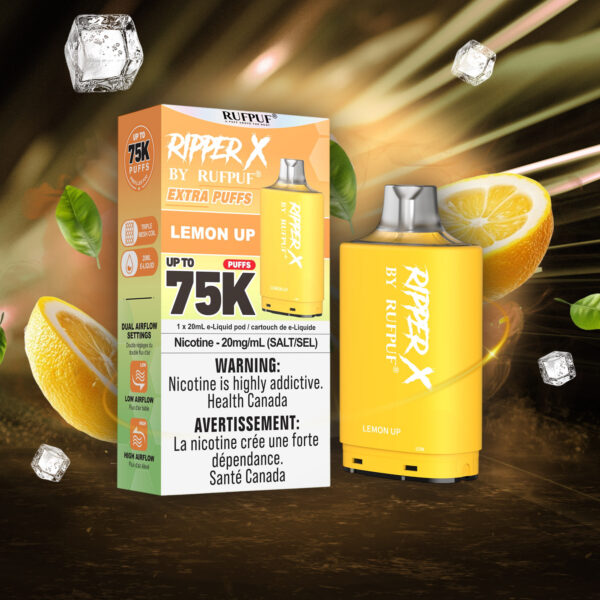 Lemon Up RIPPER X 75K (Pod Only) <b Style="color:red">(Tax Incl.)</b>
