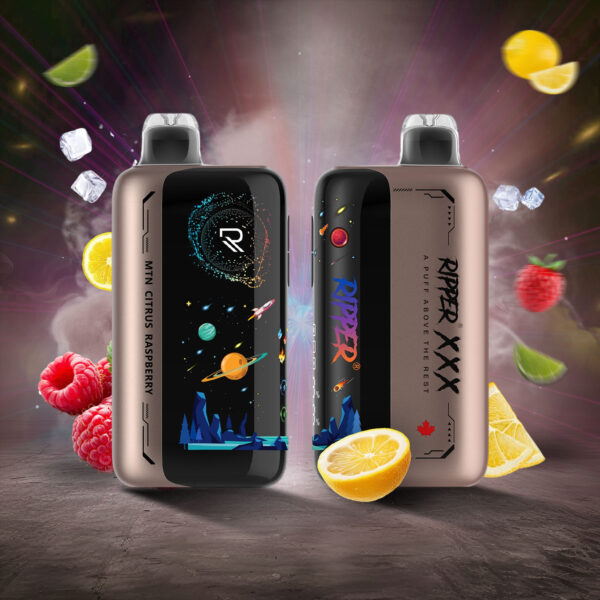 Mtn Citrus Raspberry 100K Ripper XXX (20mg/ML) <b style="color: red">(Tax Incl.)</b>