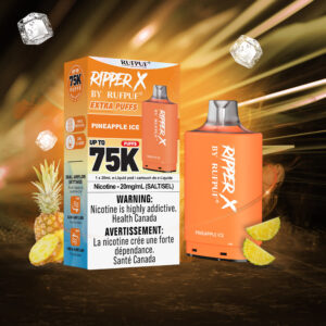 Pineapple Ice RIPPER X 75K (Pod Only) <b Style="color:red">(Tax Incl.)</b>