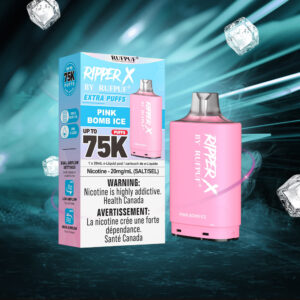 Pink Bomb Ice RIPPER X 75K (Pod Only) <b Style="color:red">(Tax Incl.)</b>