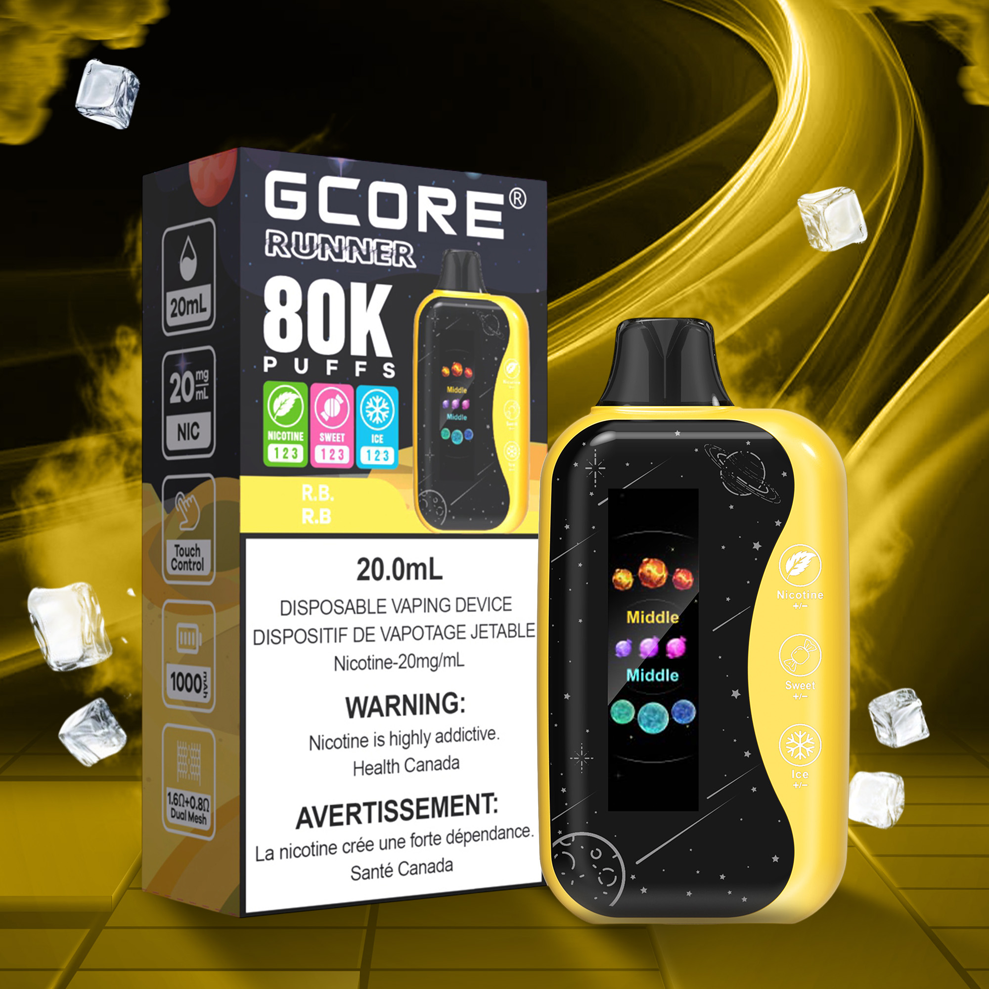 R.B Runner 80K <b Style="color:red">(Tax Incl.)</b>