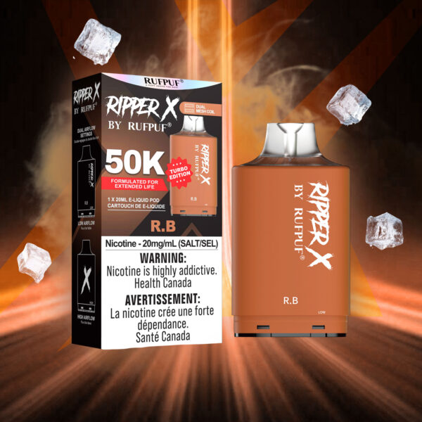 R.B RIPPER X 50K (Pod Only)<b Style="color:red">(Tax Incl.)</b>