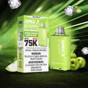 Sour Green Apple Ice RIPPER X 75K (Pod Only) <b Style="color:red">(Tax Incl.)</b>