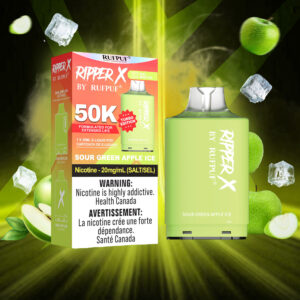 Sour Green Apple Ice RIPPER X 50K (Pod Only) <b Style="color:red">(Tax Incl.)</b>