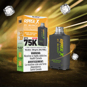 Sour Tropical Patchy Ice RIPPER X 75K (Pod Only) <b Style="color:red">(Tax Incl.)</b>