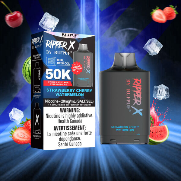 Strawberry Cherry Watermelon RIPPER X 50K (Pod Only) <b Style="color:red">(Tax Incl.)</b>