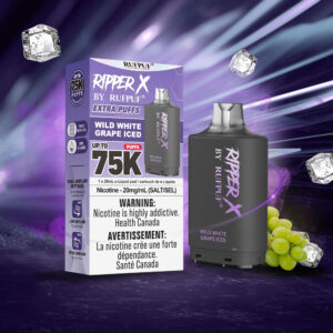 Wild White Grape Ice RIPPER X 75K (Pod Only) <b Style="color:red">(Tax Incl.)</b>