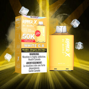 White G.B RIPPER X 50K (Pod Only) <b Style="color:red">(Tax Incl.)</b>