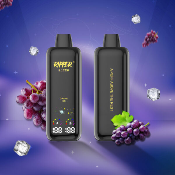 Grape Ice (8ml) (20mg/ml) Ripper Sleek 20K <b Style="color:red">(Tax Incl.)</b>
