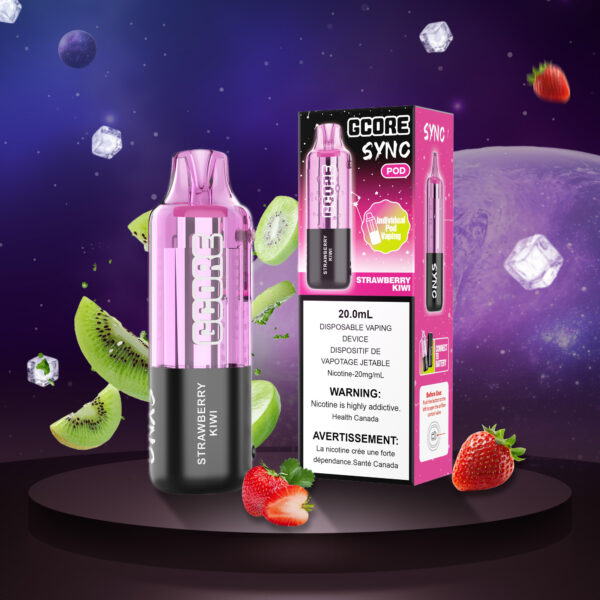 Strawberry Kiwi Gcore Sync <b Style="color:red">(Pod Only)</b> (20ML) (20MG/ML) <b Style="color:red">(Tax Incl.)</b>