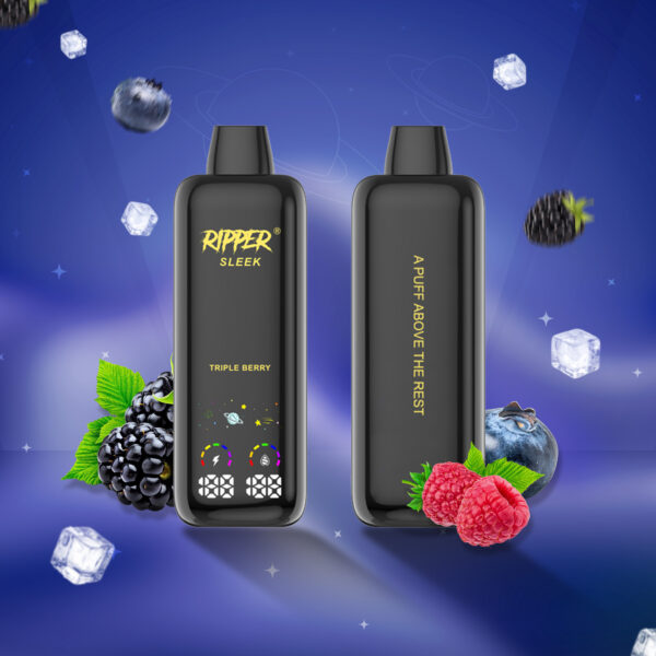 Triple Berry (8ml) (20mg/ml) Ripper Sleek 20K <b Style="color:red">(Tax Incl.)</b>
