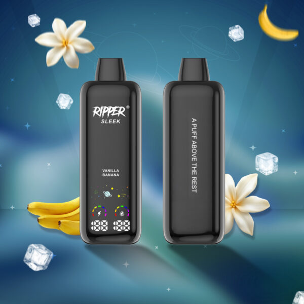 Vanilla Banana (8ml) (20mg/ml) Ripper Sleek 20K <b Style="color:red">(Tax Incl.)</b>