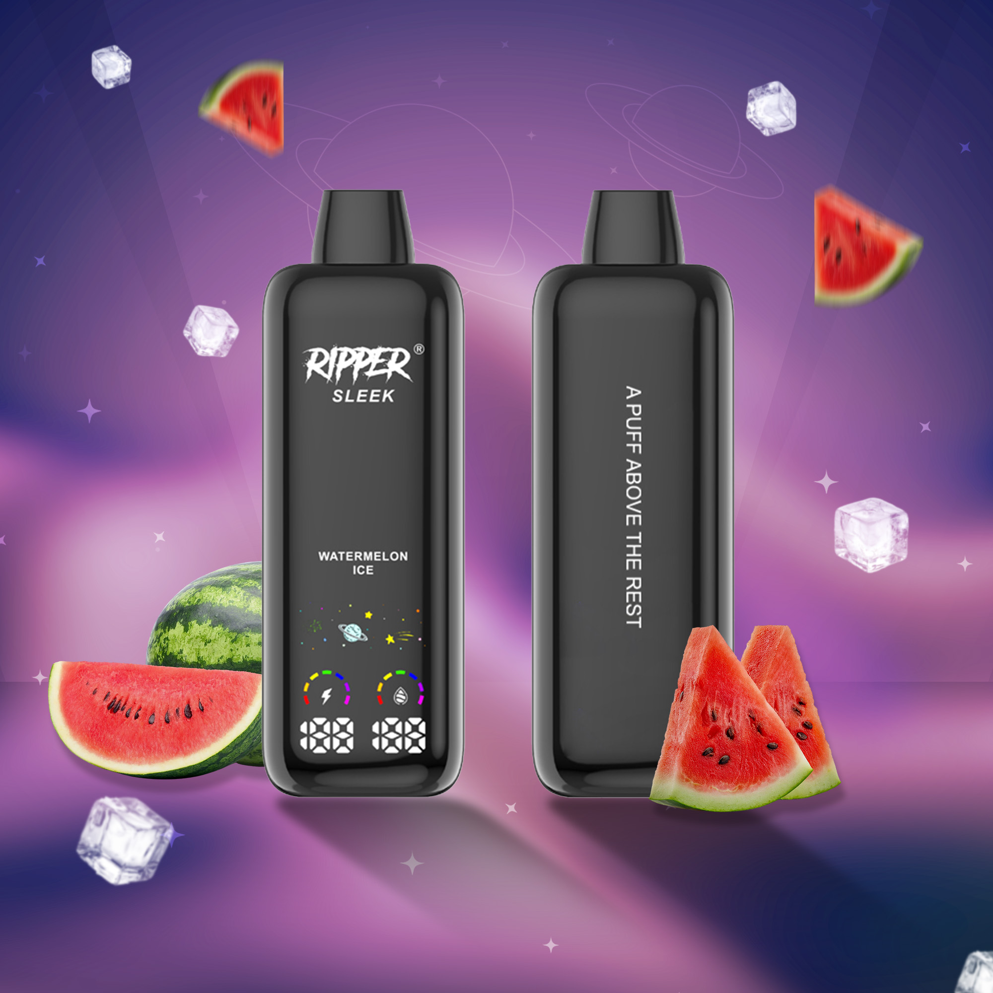 Watermelon Ice (8ml) (20mg/ml) Ripper Sleek 20K <b Style="color:red">(Tax Incl.)</b>